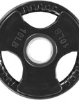 Premium Rubber Weight Plates Bundle Kit 2X45 Lbs , 2X25 Lbs , 2X10 Lbs
