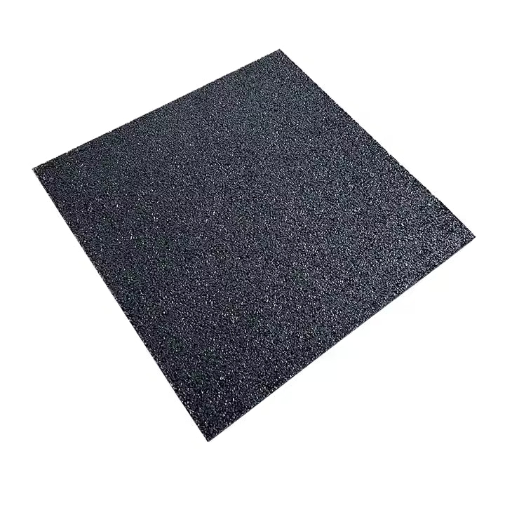 Tapis pour gym en rubber 50x50cmx25mm